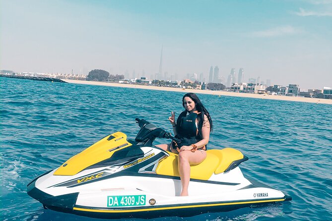 1-Hour Jet Ski Tour – Burj Al Arab, Atlantis, & Dubai Skyline - A quick ride with a big Dubai backdrop