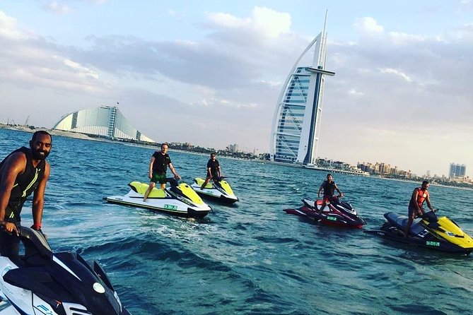 1-Hour Jet Ski Tour – Burj Al Arab, Atlantis, & Dubai Skyline - Burj Al Arab is the first major photo target