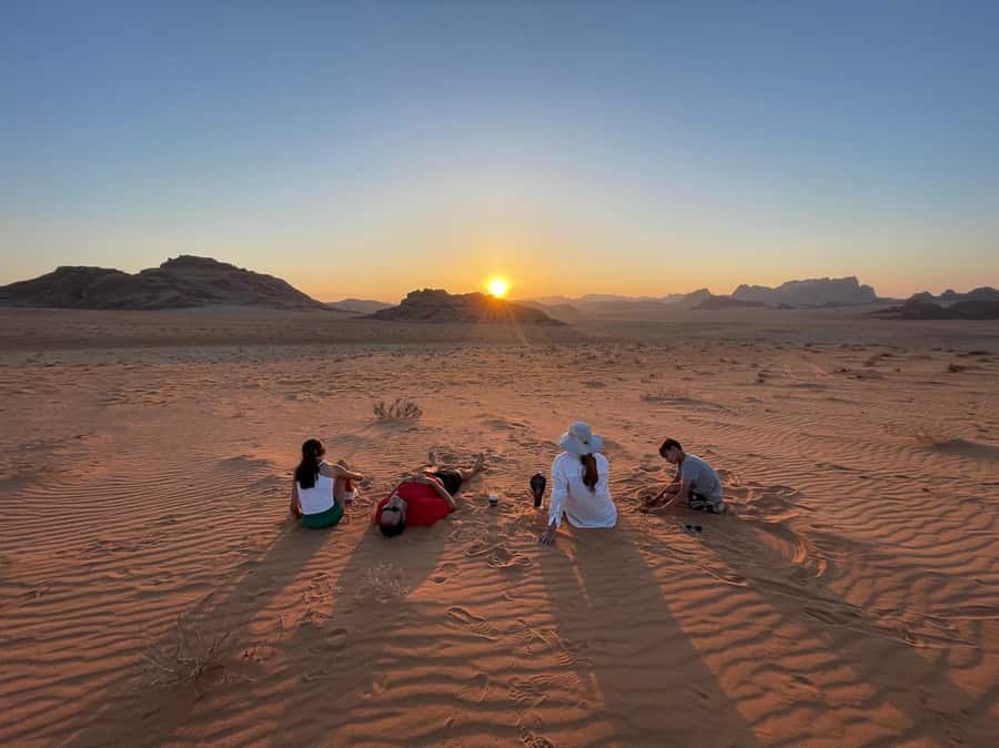4Hour Jeep Tour (Morning or Sunset) Wadi Rum Desert Highligh - Meeting Odeh in Wadi Rum Village