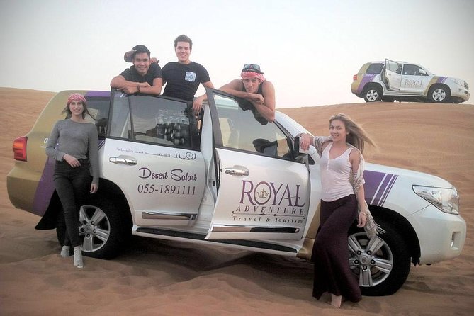 6-Hour Dubai Desert Safari with BBQ Dinner & Quad Biking - Dune bashing with drivers who set the tone