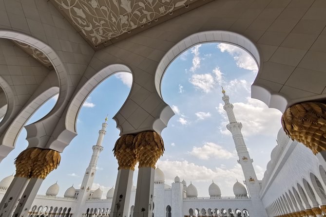 Abu Dhabi City Tour Including Ferrari World Tickets from Dubai - Sheikh Zayed Grand Mosque: the day’s essential stop