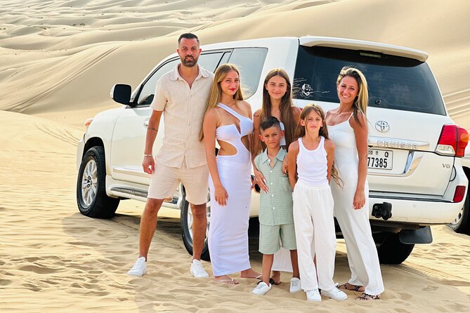 Abu Dhabi Desert Safari With Live Shows And BBQ Buffet Dinner - Sunset photos and the value of a good guide