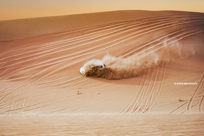 Abu Dhabi Evening Desert Safari BBQ, Camel Ride, Entertainments - The shared 4x4 ride out of Abu Dhabi
