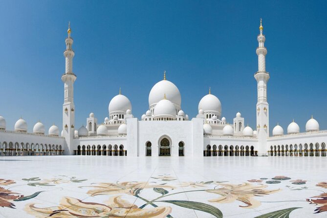 Abu Dhabi: Half-Day Guided City Tour - Sheikh Zayed Mosque: give the grandest stop your time
