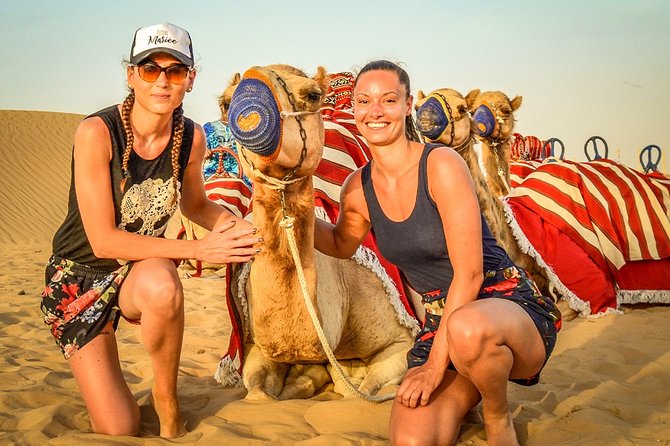 Abu Dhabi: Morning Desert Safari with Camels and Sandboarding - The 45-minute ride from Abu Dhabi into the dunes