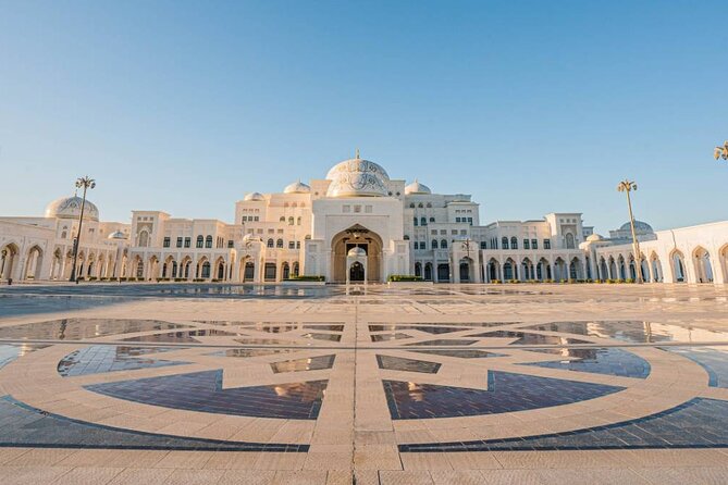 Abu Dhabi Premium Full-Day Sightseeing Tour From Dubai - The Corniche shows Abu Dhabi at street level