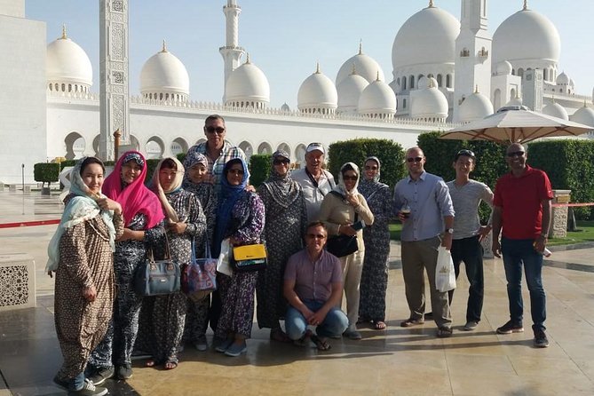 Abu Dhabi tour from Dubai small group with guide, Grand Mosque - Heritage Village and Abu Dhabi before oil