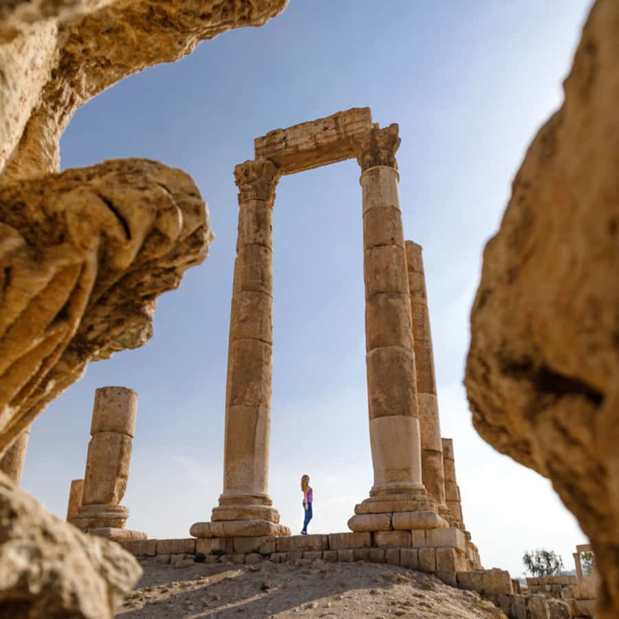 Amman: Private Sightseeing City Tour - The Citadel: Amman’s strongest historical stop