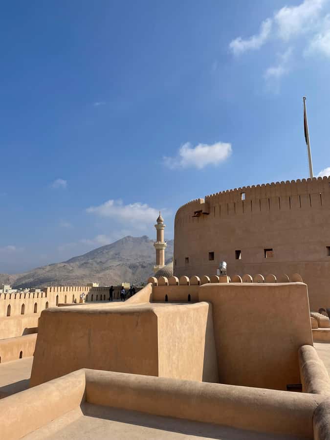 AMOUAGE: Full Day Private Trip to Nizwa and Al Jabal Akhdar - Inside Nizwa Fortress, built in the 1650s