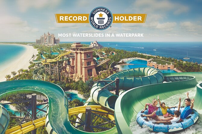 Atlantis Aquaventure Ticket (with options for Aquarium), Dubai - Atlantis Aquaventure is a full-day commitment