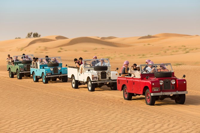 Authentic Safari in Vintage Land Rover with Traditional Dinner - Four-course Emirati dinner
