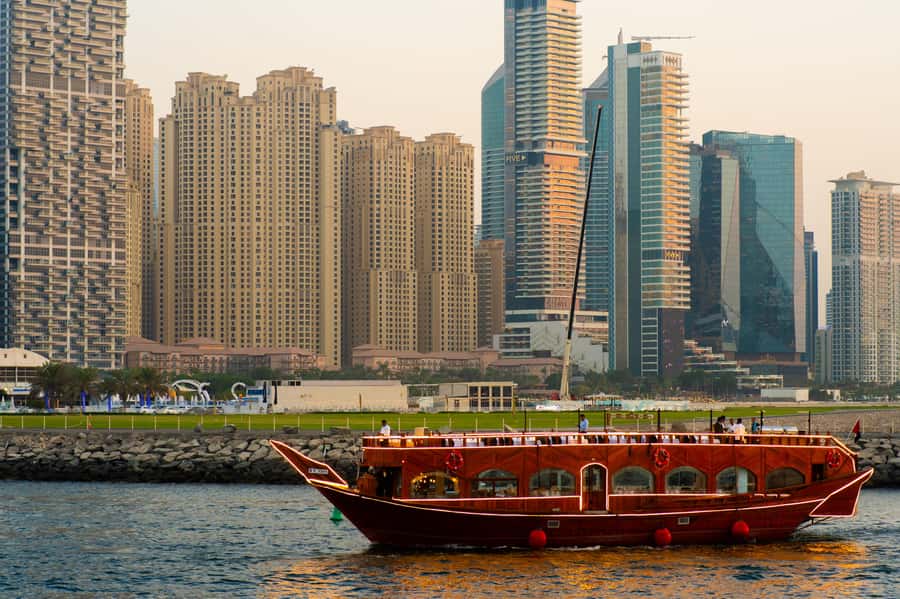 Best 5-Star Dhow Dinner Cruise Dubai Marina Jack Sparrow - Starting at Dubai Harbour, Gate P1 AAAB