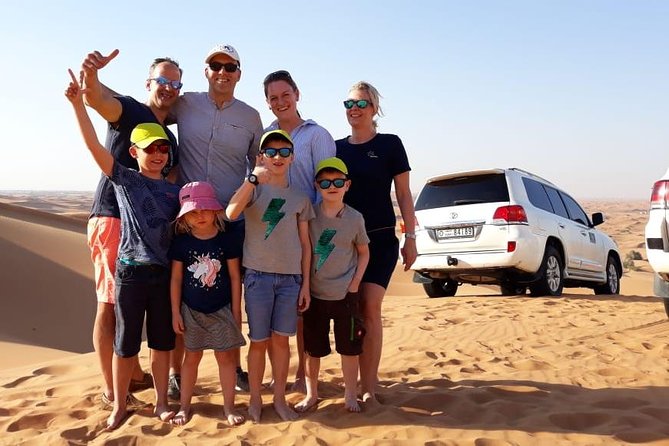 Best Dubai Desert Safari with Buffet Dinner,Sand Boarding & Shows - From Dubai hotels to the open red dunes