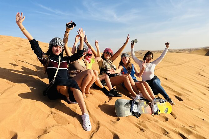 Best Dubai Desert Safari with Buffet Dinner,Sand Boarding & Shows - Buffet dinner and the evening stage shows
