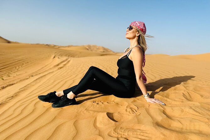 Best Dubai Desert Safari with Buffet Dinner,Sand Boarding & Shows - What the $52 price really buys