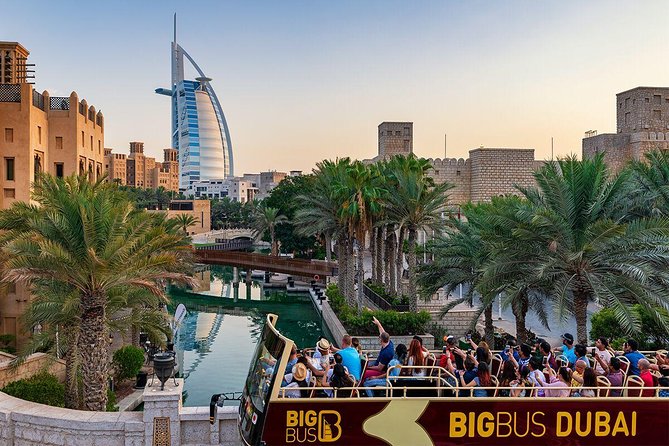 Big Bus Dubai Hop-On, Hop-Off Sightseeing Tour by Open-Top Bus - Zabeel Palace and Dubai Frame