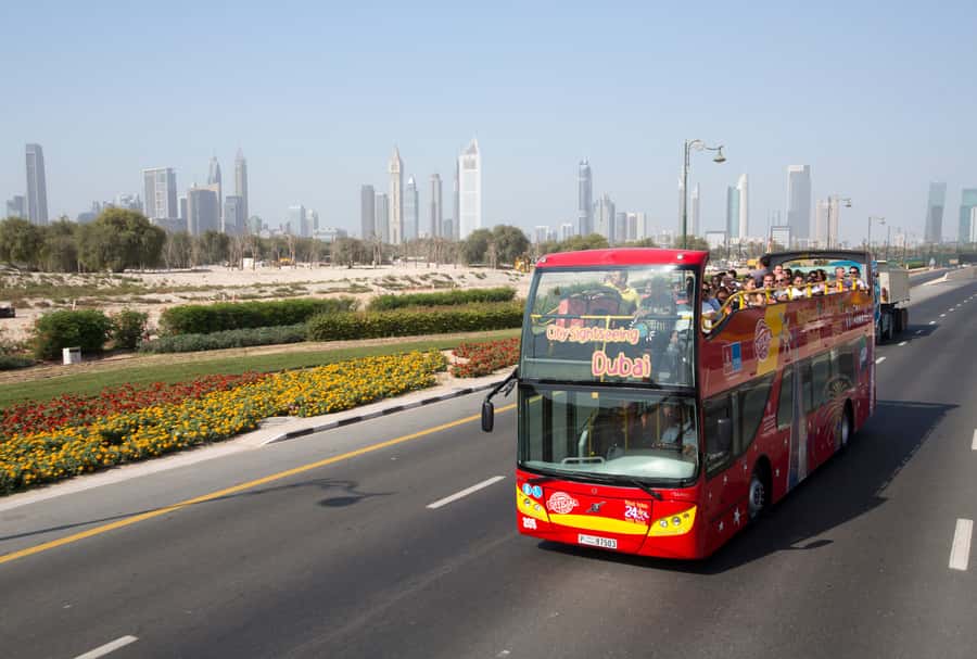 City Sightseeing Dubai HOHO Bus Tour, Aquaventure & More - What the audio guide and bus format are really like
