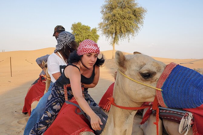 Desert Safari Dubai (VIP Package ) - The camel ride is traditional, but short