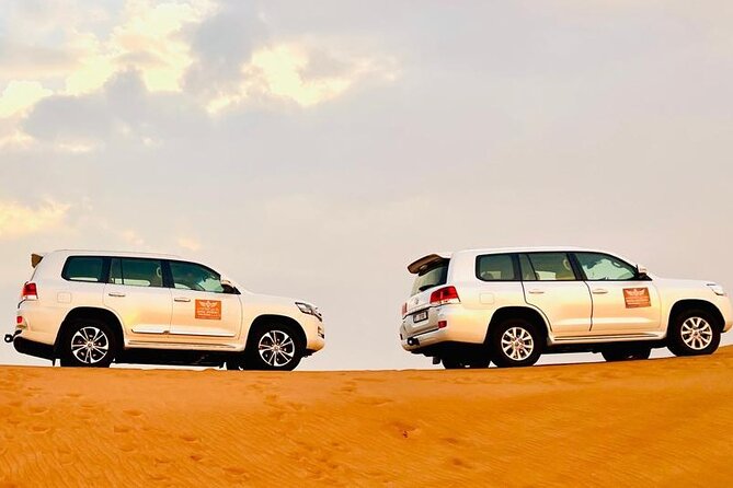 Desert Safari Dubai with BBQ Dinner & Camel Ride - A Bedouin-style camp with Arabic coffee and snacks