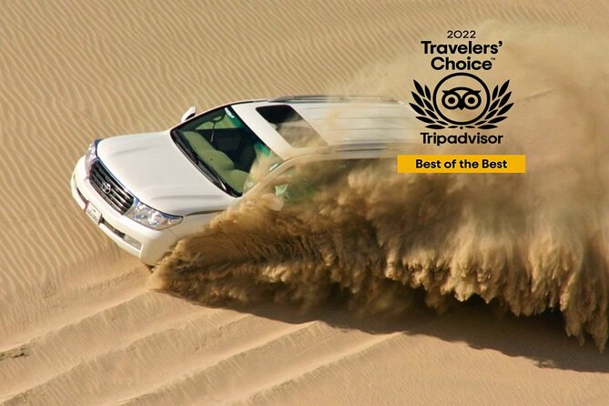 Desert safari, Dune bashing, sandboarding, camel, ATV Option - Sandboarding: simple, sandy, and surprisingly fun