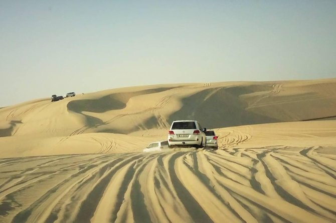 Desert safari, Dune bashing, sandboarding, camel, ATV Option - Khor Al Adaid and the Inland Sea