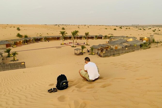 Desert Safari Experience with Dune Bashing and Dinner in Dubai - Arabic coffee, dates, and the desert camp