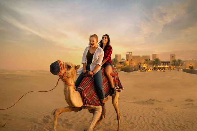 Desert Safari: Luxury Fortress Dinner, Camel Ride & Dune Bashing - A generous buffet with uneven five-star claims