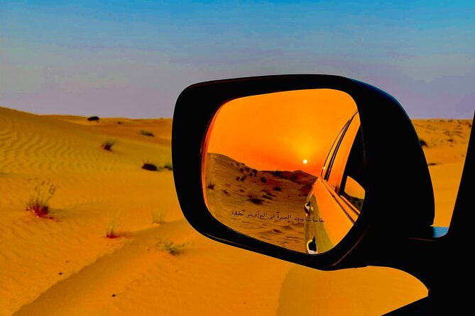 Desert Safari With BBQ Dinner, Quad Bike & Camel Ride from Dubai - Sunset in Lahbab