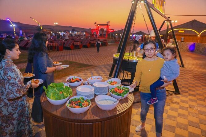 Desert Safari With BBQ Dinner, Quad Bike & Camel Ride from Dubai - Henna, sheesha, dancing, and fire shows