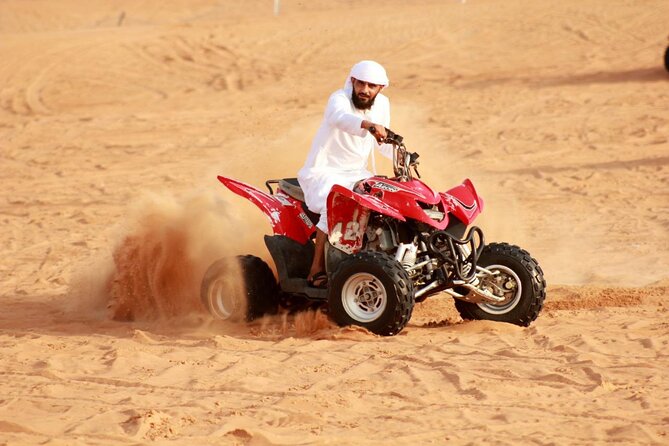 Desert Safari With BBQ Dinner, Quad Ride And And Sand-boarding - What the $65 package really buys