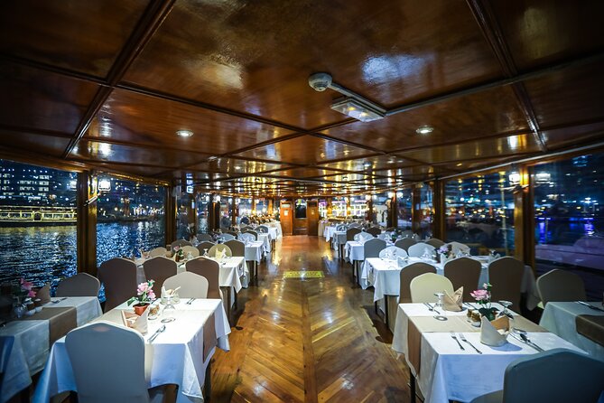 Dinner Cruise in Dubai Marina onboard Alexandra Dhow - Bluewaters and Ain Dubai
