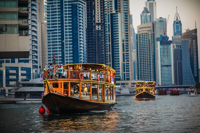 Dinner Cruise in Dubai Marina onboard Alexandra Dhow - The buffet dinner and included drinks