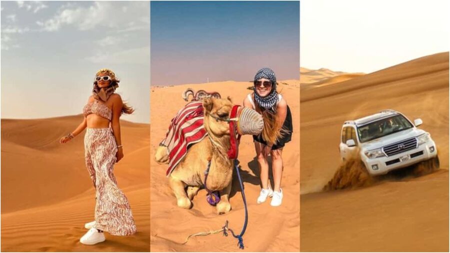 Doha:ATV,Quad or Buggy Dune Bashing,CamelRide & Sandboarding - The road south from Doha