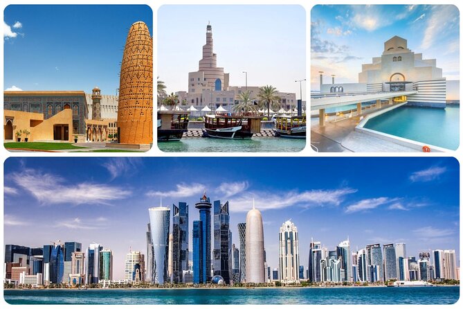 Doha City Tour | Souq Waqif | Courniche | The Pearl | Katara etc - Starting at the dhow harbour