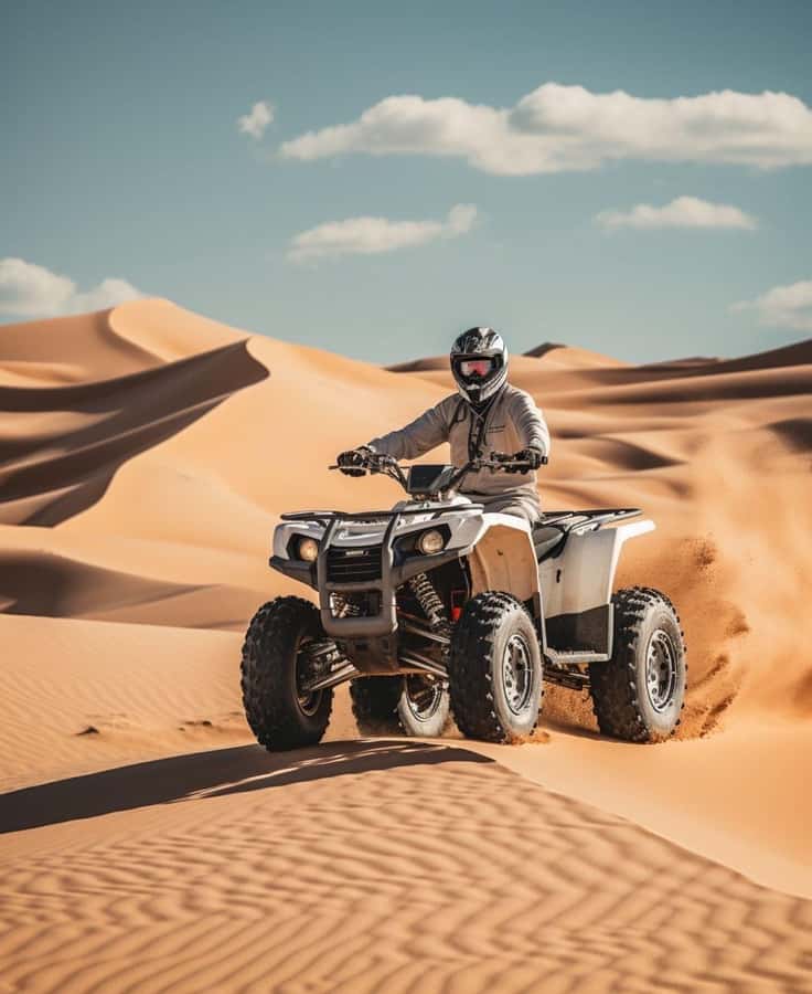 Doha: Desert All Activities ATV Quad Bike, Dune Bashing - The Inland Sea, Qatar’s memorable desert stop