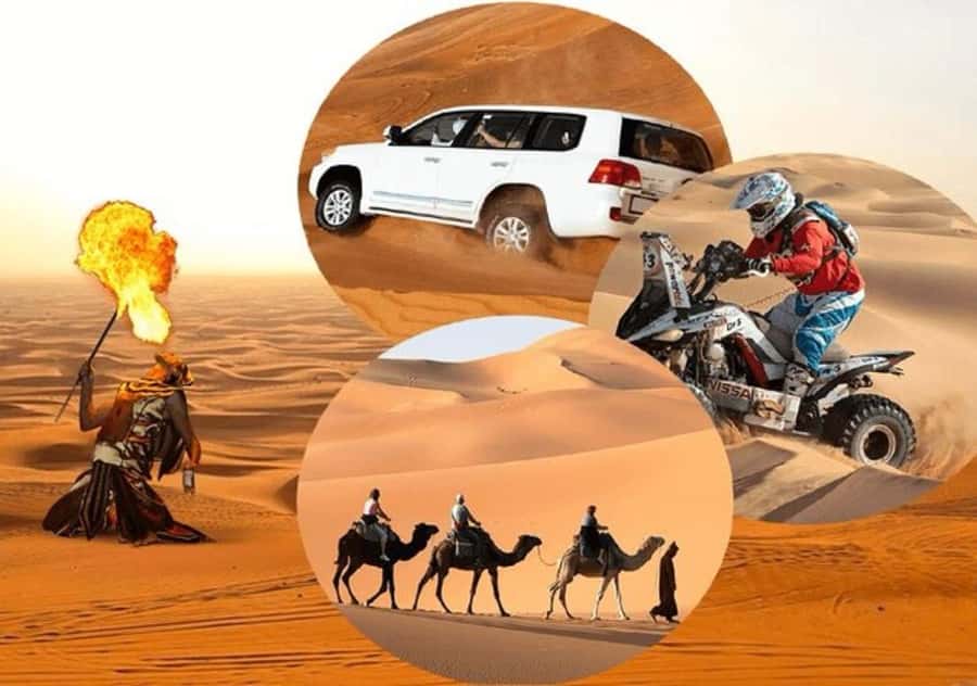 Doha: Desert All Activities ATV Quad Bike, Dune Bashing - The optional quad bike ride