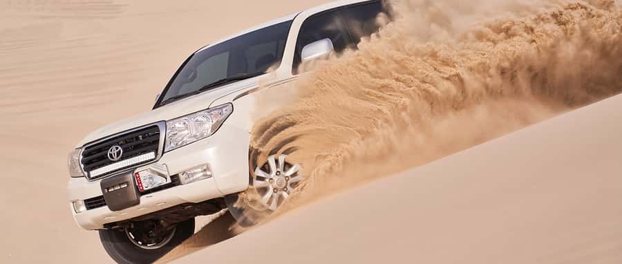 Doha: Desert Safari, Dune Bashing, Inland Sea With Transfers - From Doha to Sealine Beach in one smooth ride