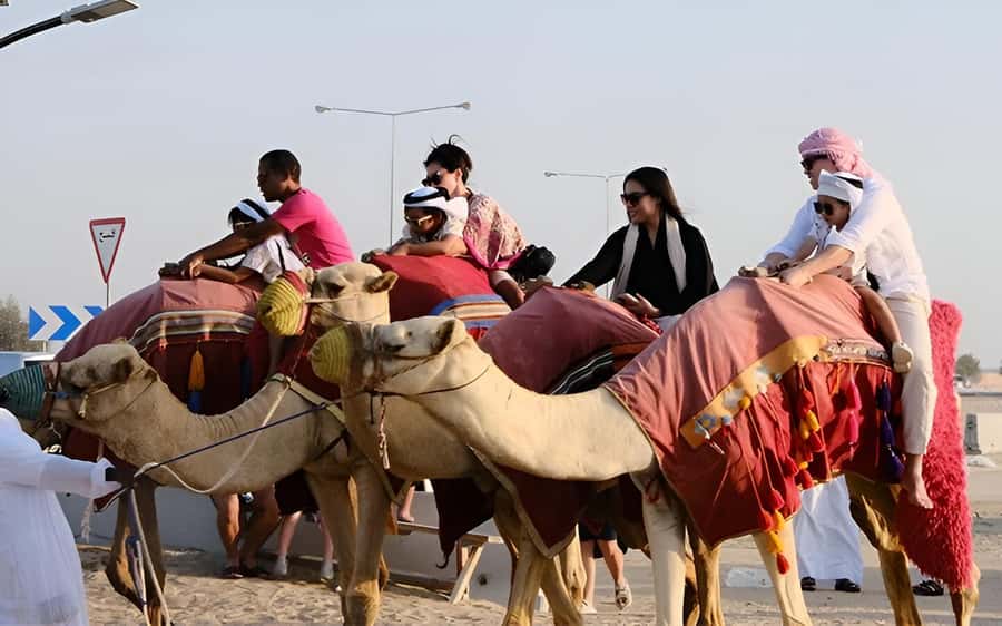 Doha: Desert Safari, Sandboarding, Dune Bashing & Inland Sea - Leaving Doha for Mesaieed