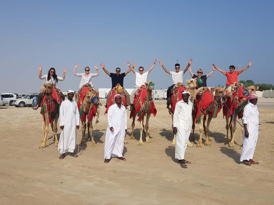 Doha: Desert Safari with Camel Ride Family Friendly Tour - Sandboarding for a second kind of thrill