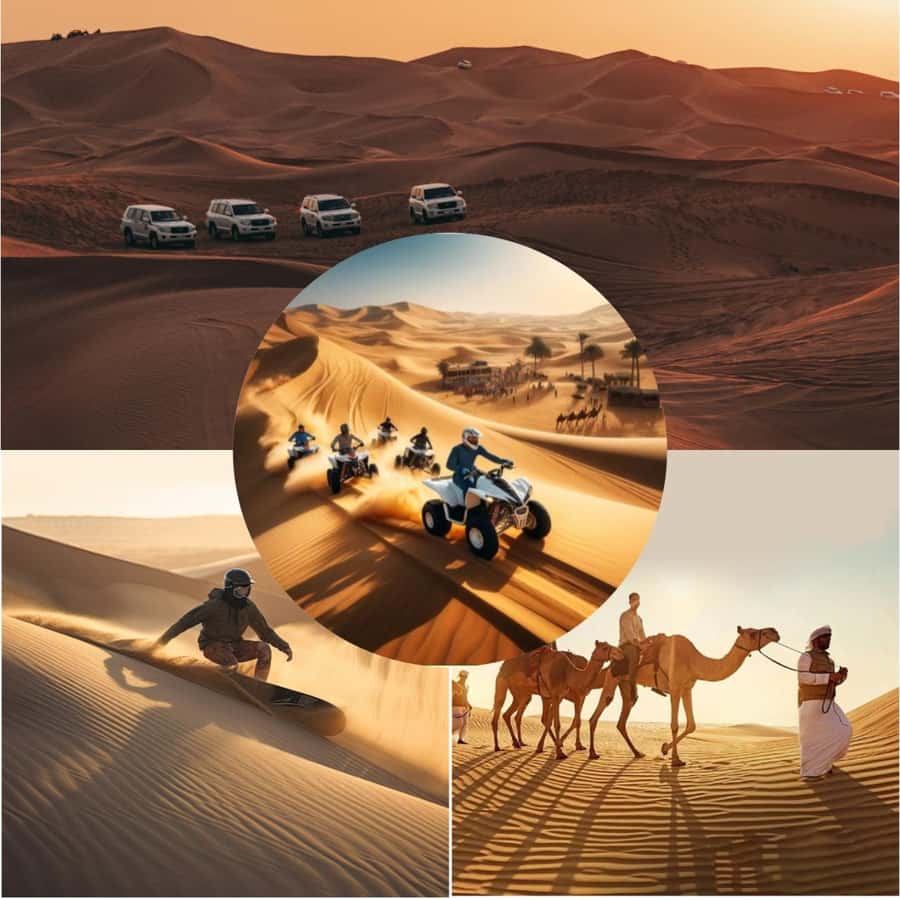 Doha: Desert Safari with Quad Bike, Sandboard & Camel Ride - Key points before you book