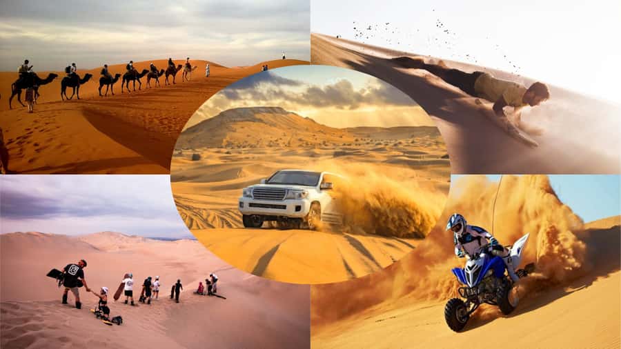 Doha: Dune Bashing Safari, Falcon, Camel, ATV, Sandboarding - Why this four-hour safari works well from Doha