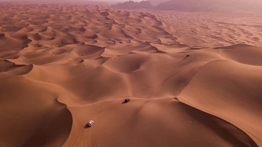 Doha: Dune Bashing Safari, Falcon, Camel, ATV, Sandboarding - Dune bashing brings the biggest rush