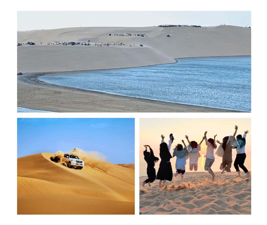 Doha: Guided Desert Safari Tour with Pickup & Drop Service - The ride south in an air-conditioned Land Cruiser