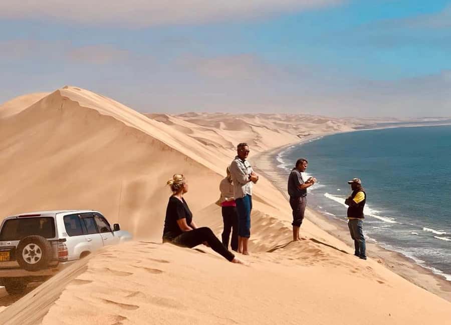 Doha: Inland Sea Desert Safari With All Activities - Dune bashing with a confident driver