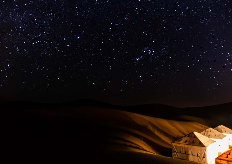 Doha: Night Desert Safari with Stargazing & Camel Ride - Night-time dune bashing near the Inland Sea