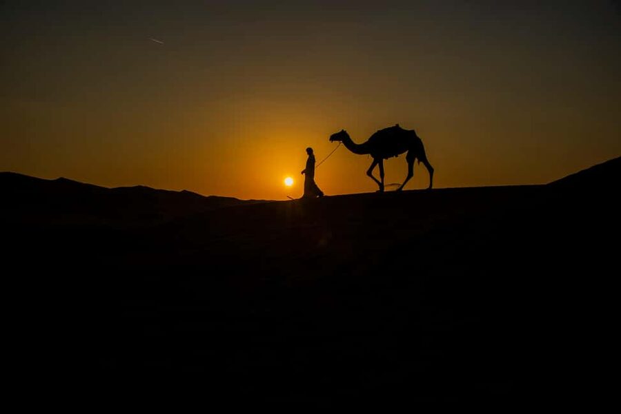 Doha: Overnight Desert Safari with Dinner and Breakfast - Sunrise and an Arabic breakfast