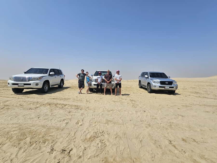 Doha:Private Desert Safari, Falcon, Sandboarding,inland sea - Falcon photographs and local character