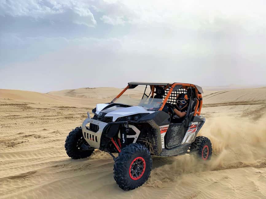 Doha Qatar Buggy ride, camel ride, dune bashing, sandboard. - What the 1000cc buggy ride is really like