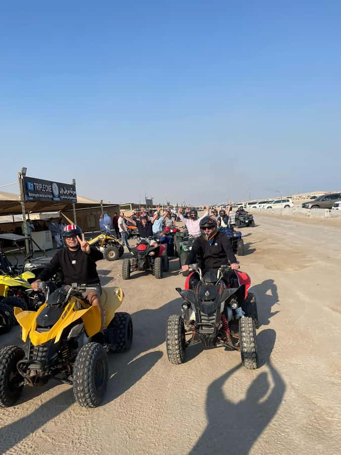 Doha: Quad Bike, Desert Safari, Buggy ride & inland sea tour - How the timing works