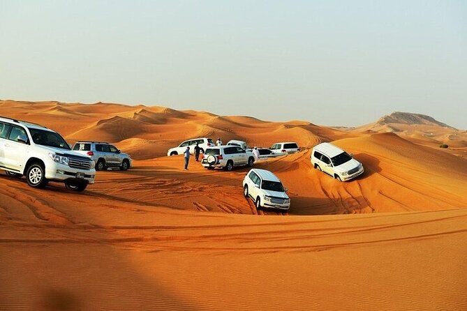 Doha: Quad Bike, Dune Bashing, Camel Ride & Inland Sea Tour - Dune bashing in a Toyota 4WD